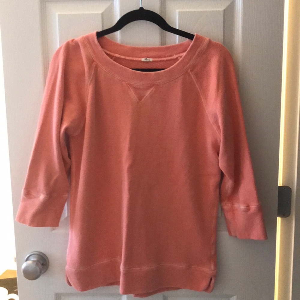 Jcrew 3/4 Sleeve Sweater Shirt